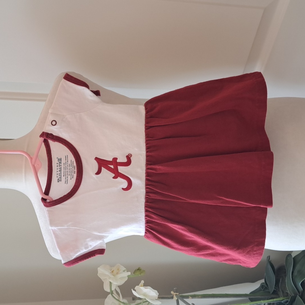 Future Tailgater Alabama University‎ Infant Girls Skort Dress S-3/6 Mos.